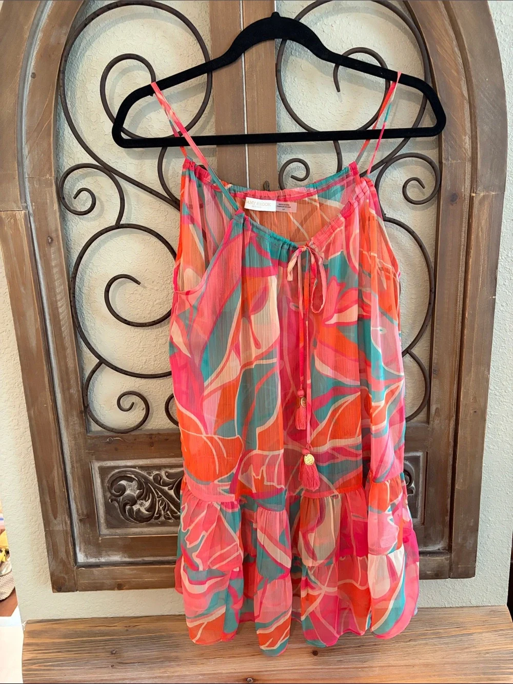 Ramy Brook Kaliyah sheer Swim Coverup - Polyester
